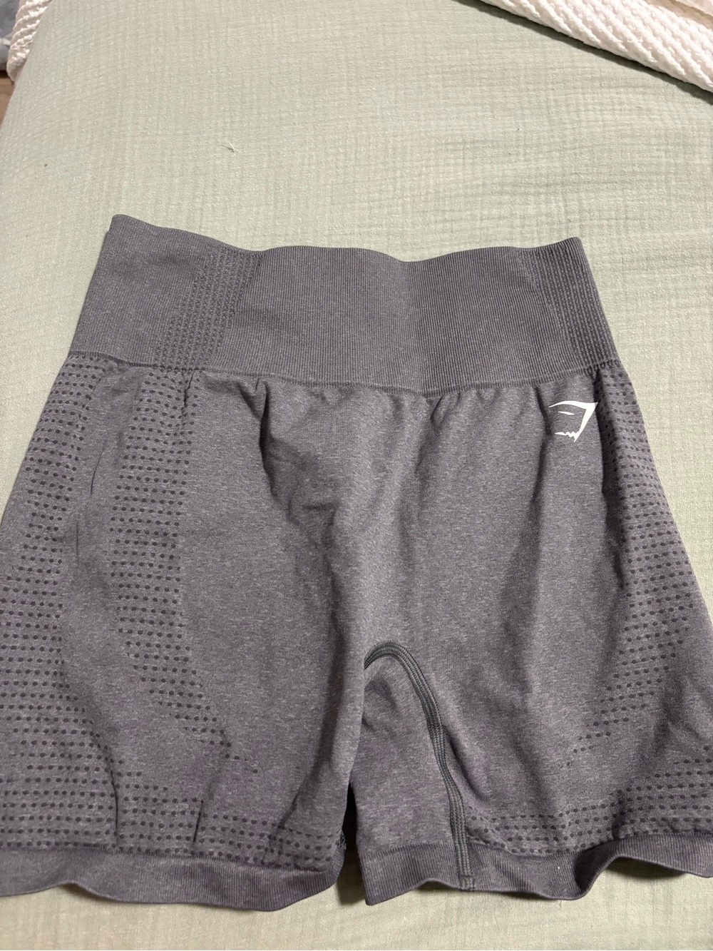 Gymshark Women's High-Waist Seamless Shorts - Charcoal